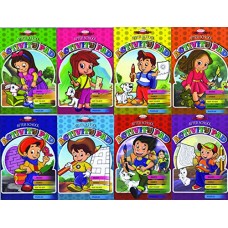 Activity Pad Set Of 8 Books 