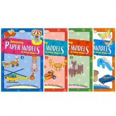 Amazing Paper Models Set Of 4 Books