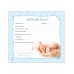 Baby Record Book It's A Boy - English (Blue)