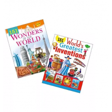 Sawan Set of 2 story books 151 series (Greatest Inventions & Wonders of World)