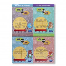Brain Games for Kids Activity Books- On the Go (Set of 4 Books)