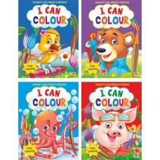 I Can Color Pack (Pack of 4 Books)